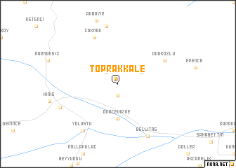 map of Toprakkale