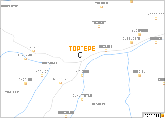 map of Toptepe