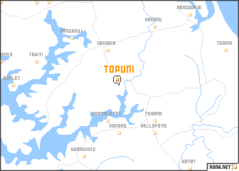 map of Topuni