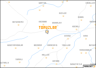 map of Topuzlar