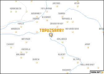 map of Topuzsaray