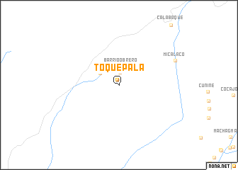 map of Toquepala