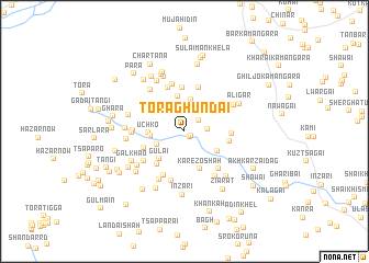 map of Tora Ghundai