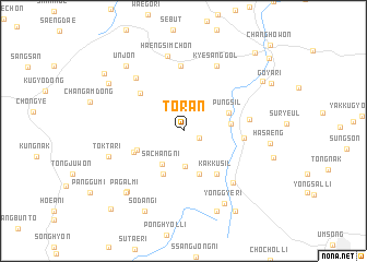 map of Toran