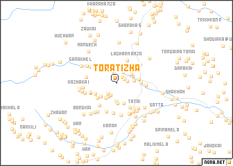 map of Tora Tīzha