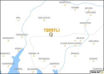 map of Toratlı