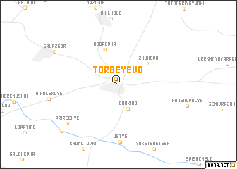 map of Torbeyevo
