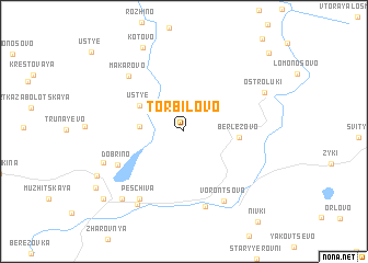 map of Torbilovo