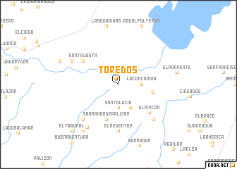 map of Toredos