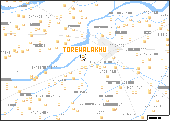 map of Torewāla Khu
