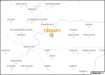 map of Torguny