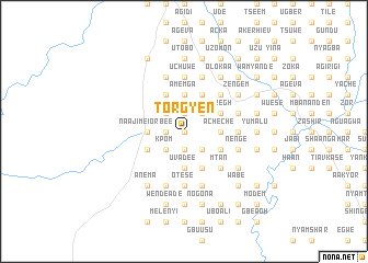 map of Torgyen