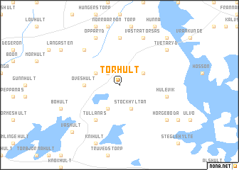 map of Torhult