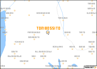 map of Tori-Bossito
