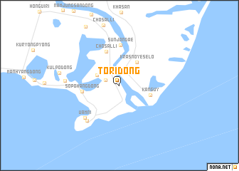 map of T\