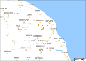 map of Torila