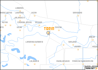 map of Torín