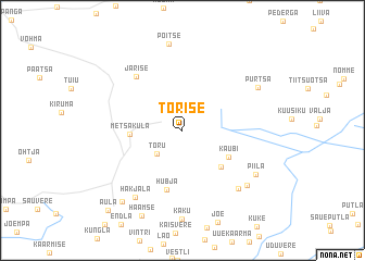 map of Tõrise