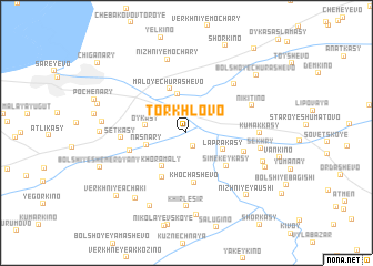 map of Torkhlovo