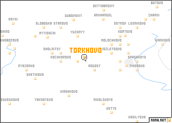 map of Torkhovo