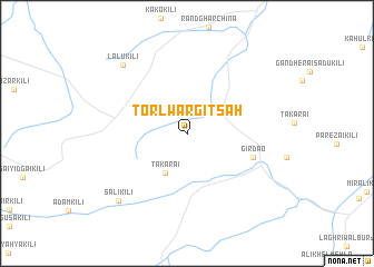 map of Tor Lwargi Tsāh