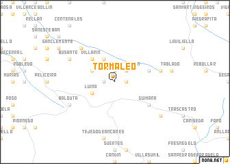 map of Tormaleo