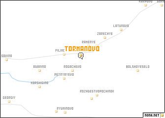 map of Tormanovo