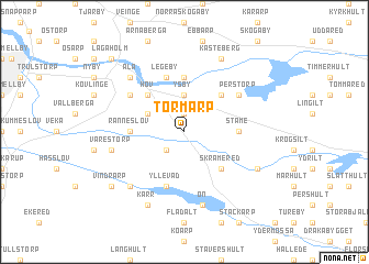 map of Tormarp