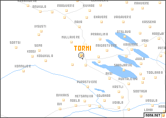 map of Tormi