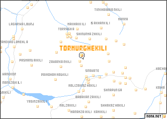 map of Tor Murghe Kili