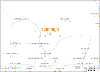 map of Tornadri