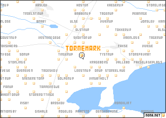 map of Tornemark