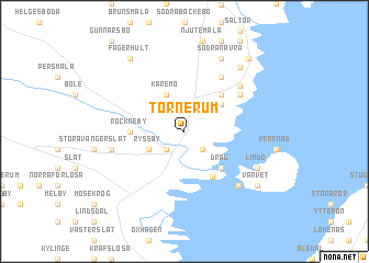 map of Törnerum