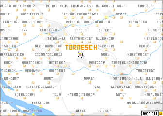 map of Tornesch