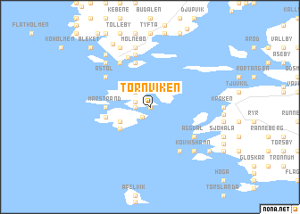 map of Tornviken
