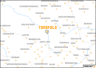 map of Torofolo