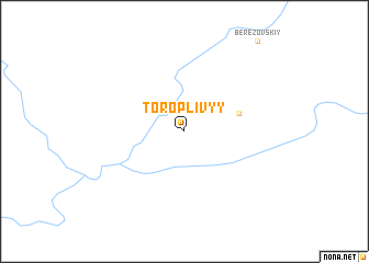 map of Toroplivyy