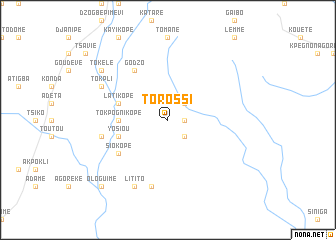 map of Torossi