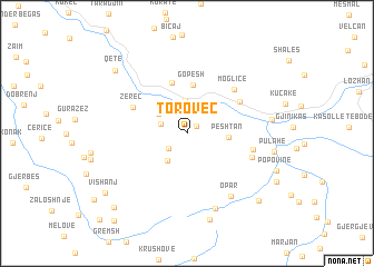 map of Torovec