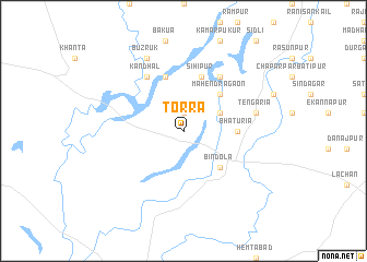 map of Torra