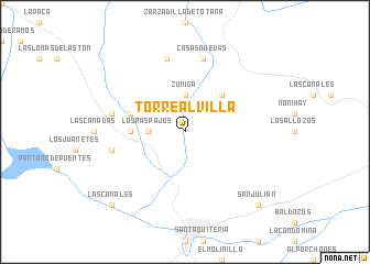 map of Torrealvilla