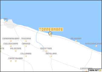 map of Torre a Mare