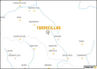 map of Torrecillas