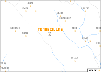 map of Torrecillas