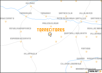 map of Torrecitores