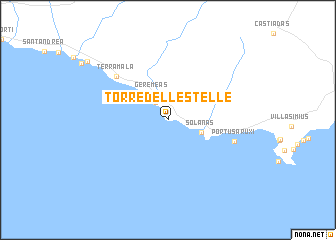 map of Torre delle Stelle