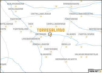 map of Torregalindo