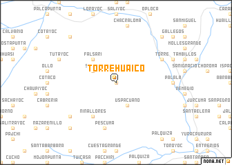 map of Torrehuaico