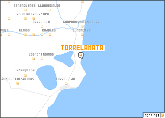 map of Torrelamata