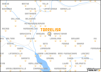 map of Torrelisa